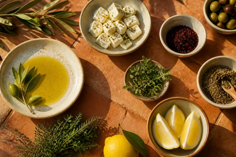 Mediterranean and Middle Eastern fillings